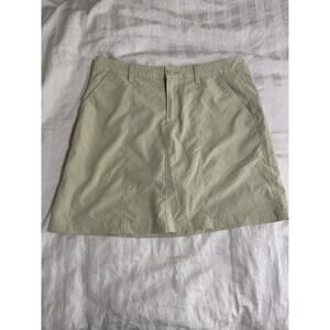 Patagonia Inter-Continental Hideaway Skort with Pockets Beige Size 8